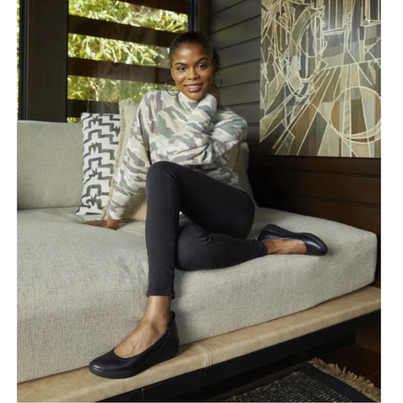 VIONIC JACEY WEDGE BLACK SIZE 7 - Picture 2 of 9